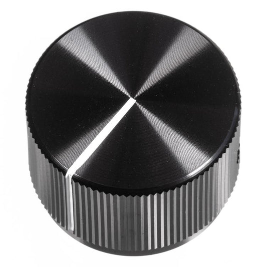 24mm Anodized Aluminum Knob, Black