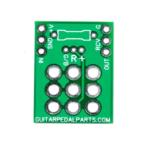 guitar pedal led wiring Wiring Board For 3PDT With Bi-Color LED – Guitar Pedal Parts