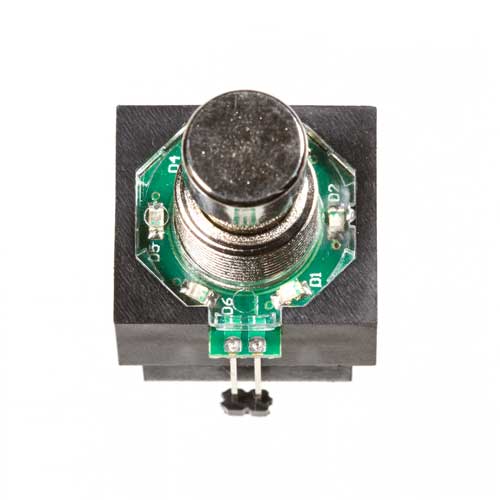 3PDT Foot Switch with LED Ring, Blue