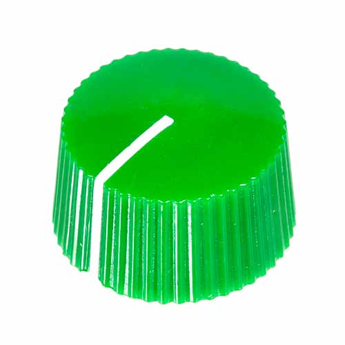 Amp Style Knob, Green