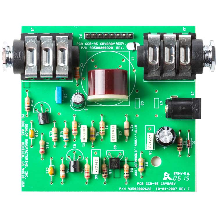 Dunlop Crybaby Replacement PCB