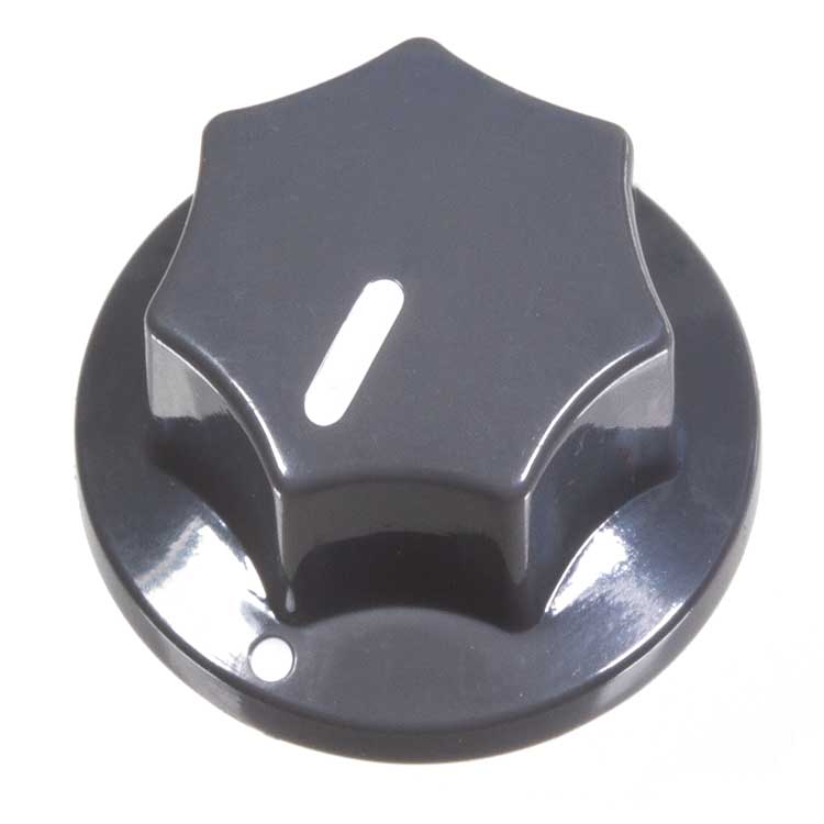 Fluted Knob, Grey