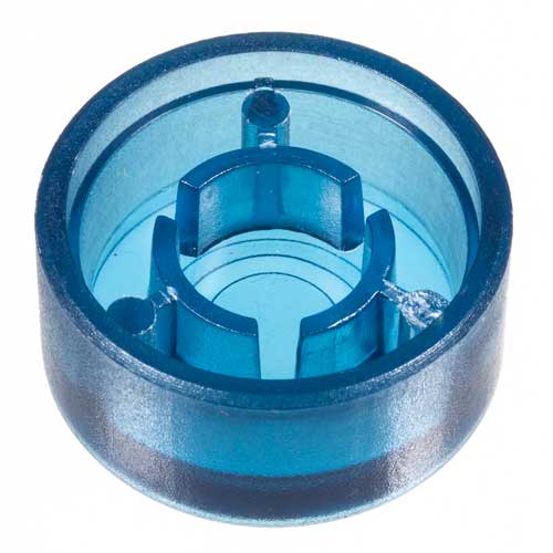 Foot Switch Cap, Transparent Blue