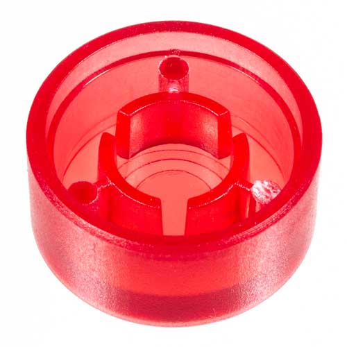 Foot Switch Cap, Transparent Red