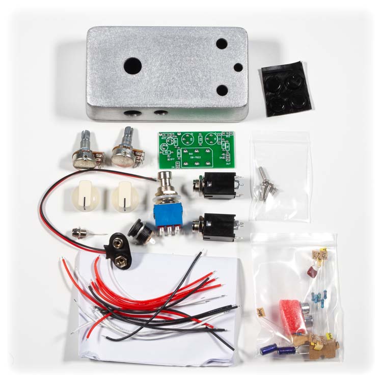 build your own guitar effects pedal Fuzz Face Guitar Pedal DIY Complete Kit