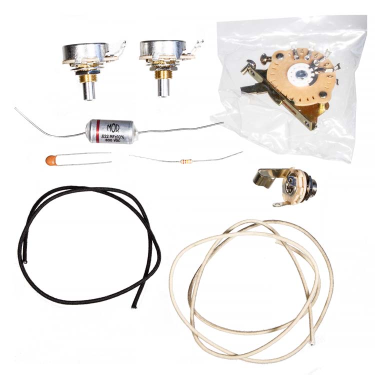 3 Position Telecaster Guitar Wiring Upgrade Kit