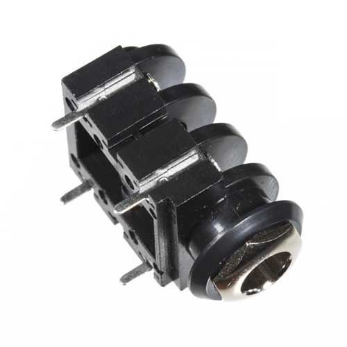 pedal jack 1/4" Horizontal PCB Switching Mono Jack