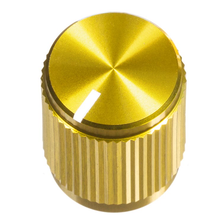 Magpie Aluminum Knob, Gold