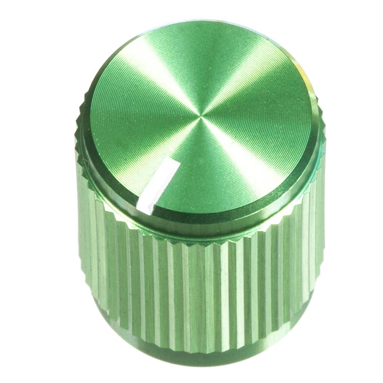 Magpie Aluminum Knob, Green