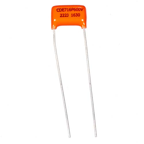 .0022uF Orange Drop 716P 600V Polypropylene Capacitor