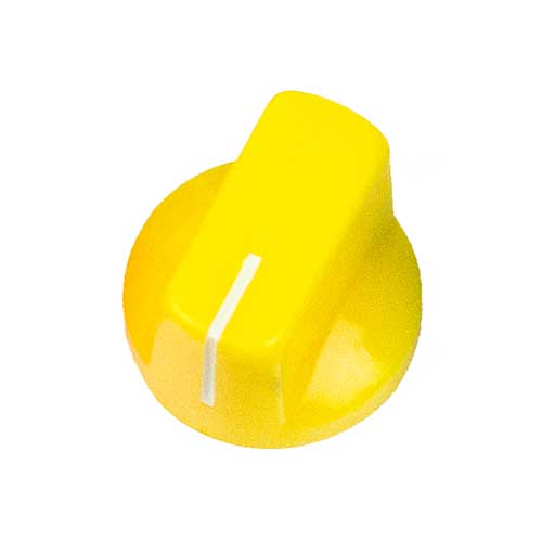 Pointer Knobs, Yellow