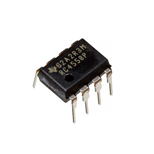 RC4558P Dual Op Amp – Guitar Pedal Parts