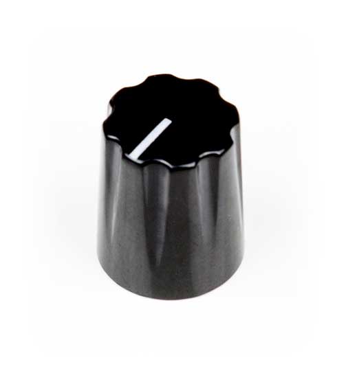 Small Pointer Knob, Black