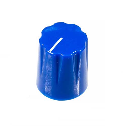 Small Pointer Knob, Blue