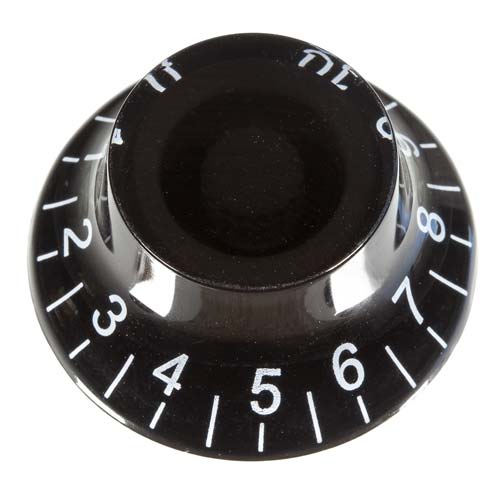 Top Hat Guitar Knob, Black