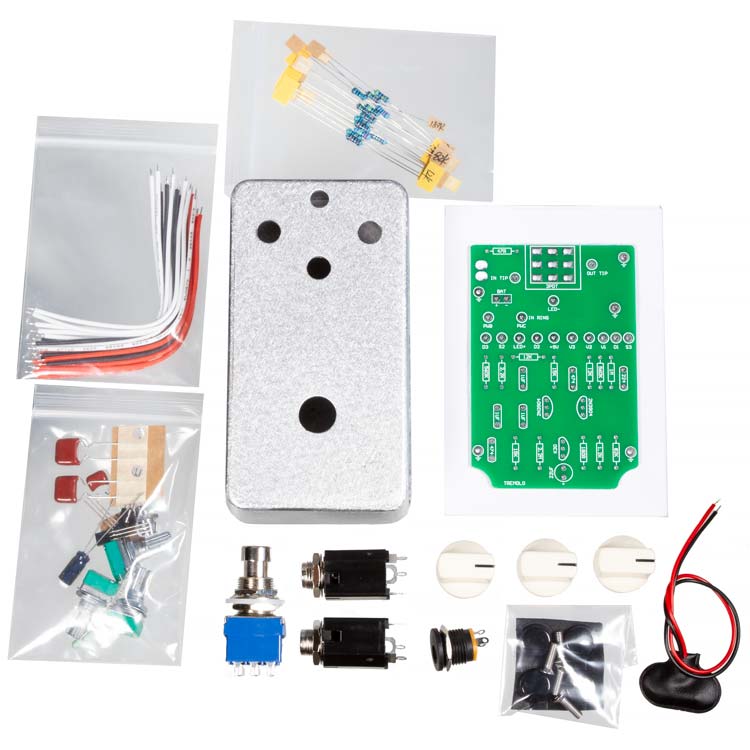 Tremolo Guitar Pedal DIY Complete Kit