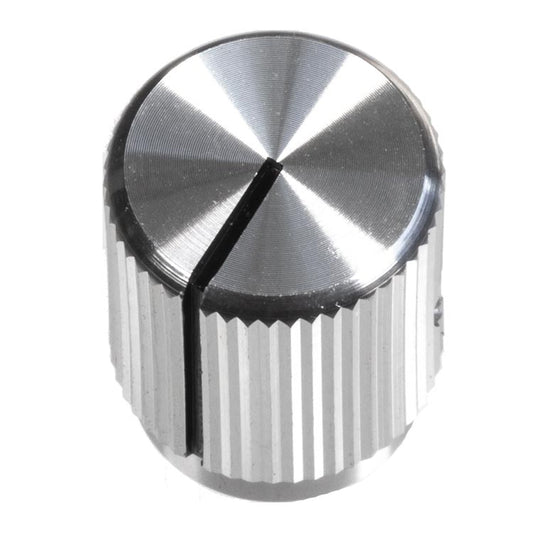 13mm Anodized Aluminum Knob, Silver