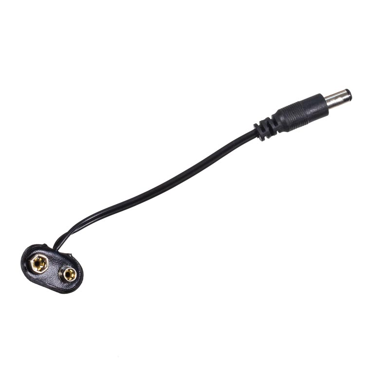 9v pedal power cables 9V DC Battery Adapter