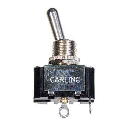 Spst Switch Rocker Carling Carling SPST Heavy Duty Toggle Switch – Guitar Pedal Parts