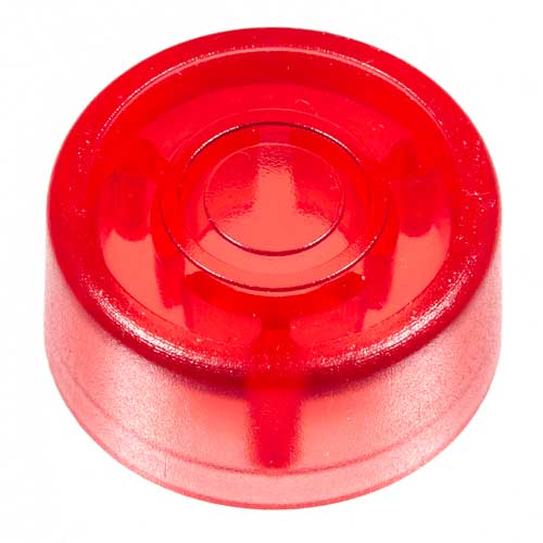 Foot Switch Cap, Transparent Red