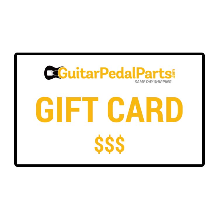 Guitar Pedal Parts Gift Card