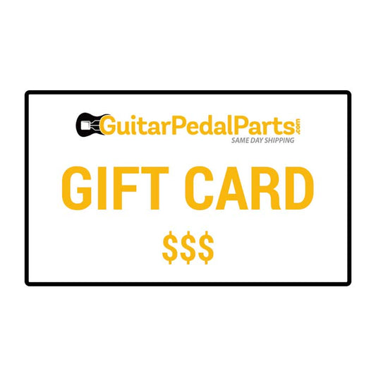 Guitar Pedal Parts Gift Card