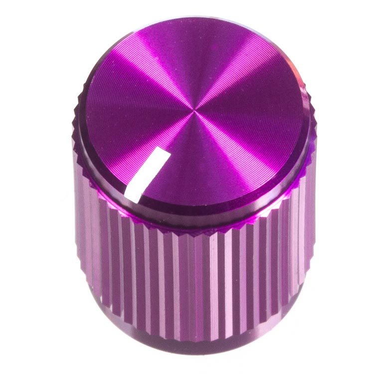 Magpie Aluminum Knob, Purple