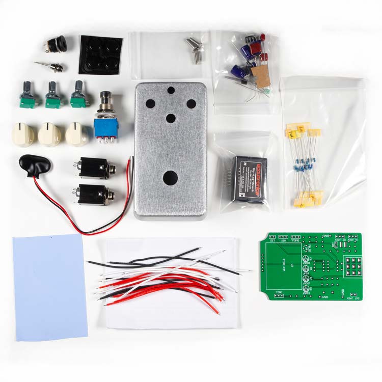 Digital Reverb Guitar Pedal DIY Complete Kit – Guitar Pedal Parts