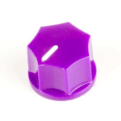 Small Fluted Knob, Purple