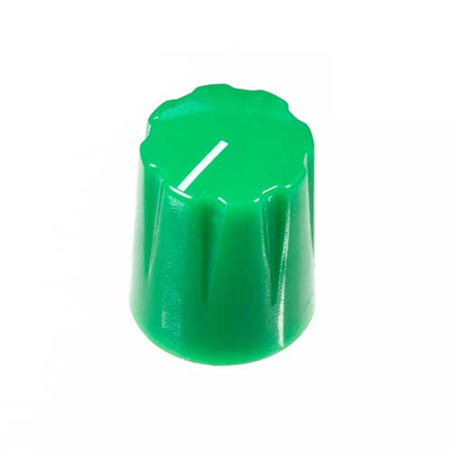 Small Pointer Knob, Green