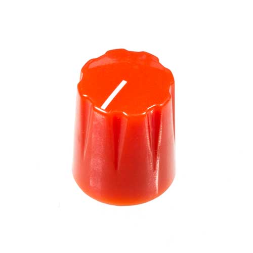 Small Pointer Knob, Red