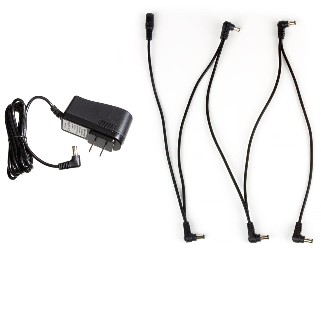 2000mA 9V DC Right Angle 5-Plug Power Kit