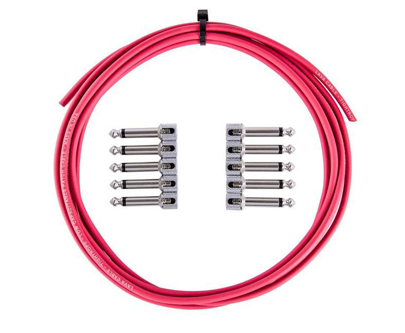 Lava Cable TightRope Solderless Cable Kit Red