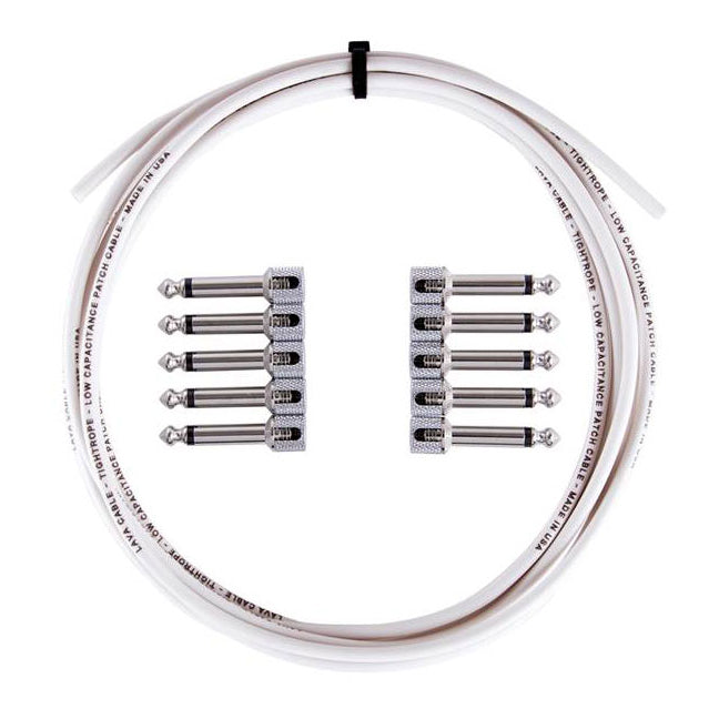 Lava Cable TightRope Solderless Cable Kit White